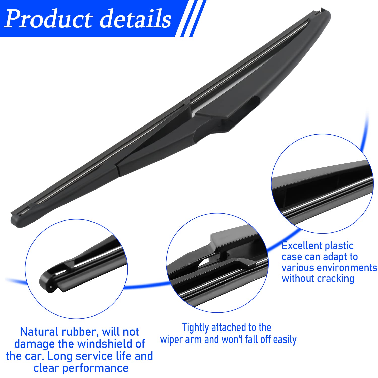 Bras D'essuie-glace Fiat 500 312 1.2 (312AXA1A) 2007 - 2023 69CH / 51KW