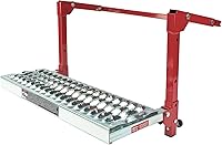 Powerbuilt Heavy Duty Tire Step - 300 lb Capacity, Non-Slip Cheese Grater Surface, Fits Any Tire Up to 13" Wide, Folds Flat for Storage (647596)