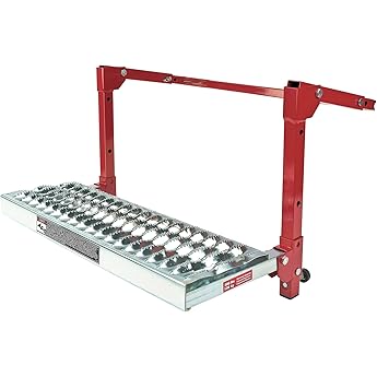 Nilight Folding Heavy Duty Tire Step for Truck, SUV and RV, Non-Slip Steel Surfa