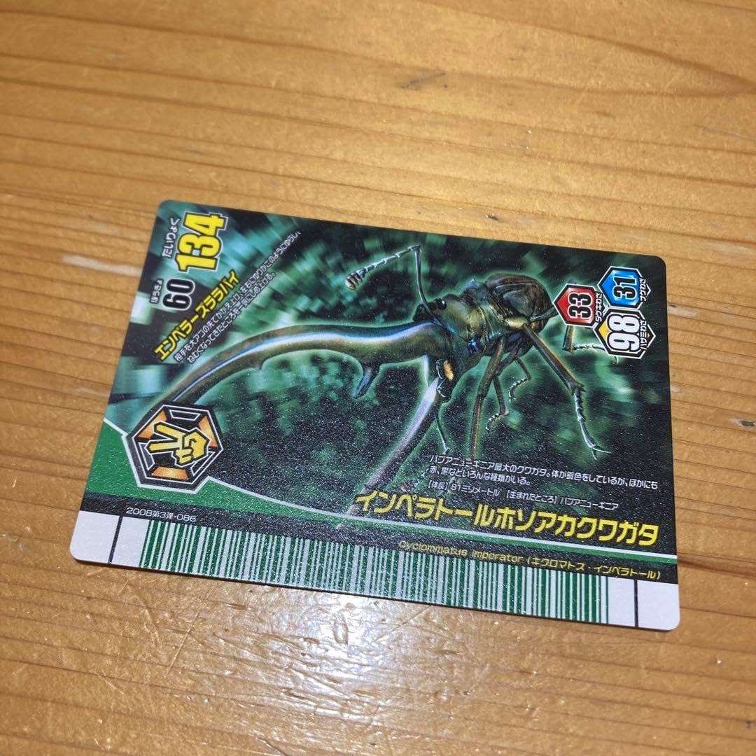 ムシキング アダー完結編 インペラトールホソアカクワガタ