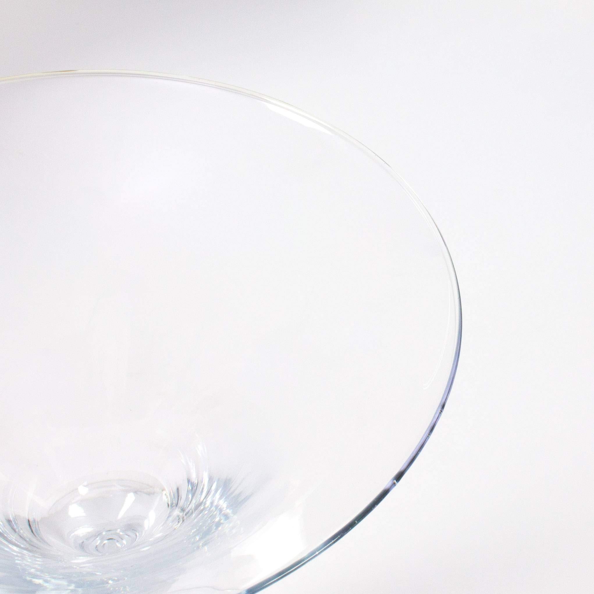 INNA-Glas Bicchiere da Cocktail/Martini XL Sacha, Trasparente, 30cm, Ø 25cm - Vaso Decorativo/Bicchiere di Vetro