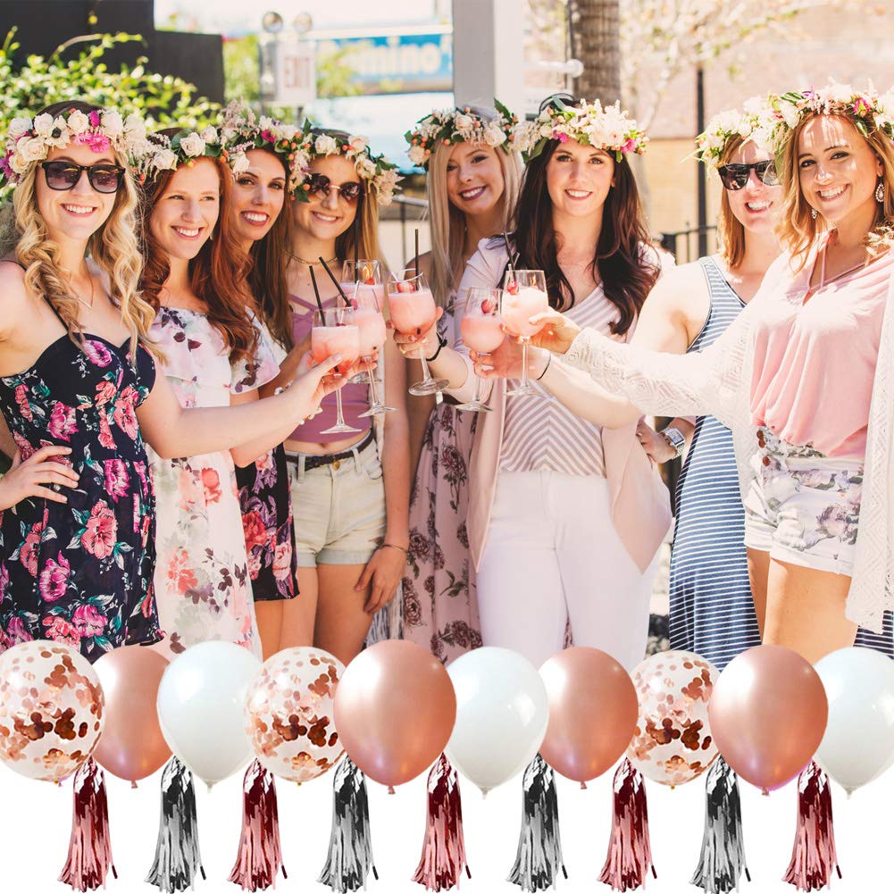 6 Goldene Braut-Ballons Für Junggesellinnenabschied – Lustige Deko & Gag-Geschenk