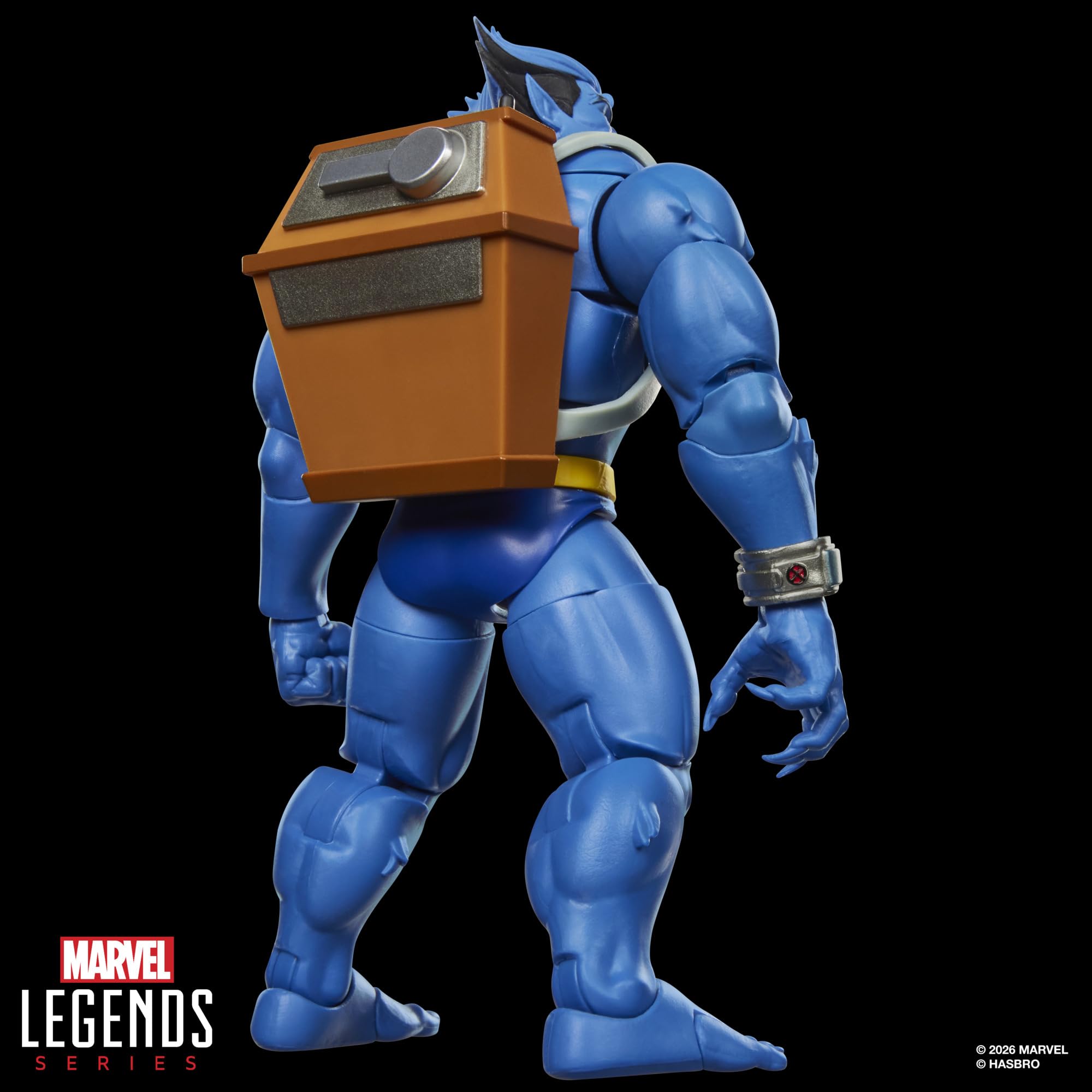 Serie Hasbro Marvel Legends, Marvel's Beast, action figure collezionabile ispirata a "X-Men '97", in scala da 15 cm