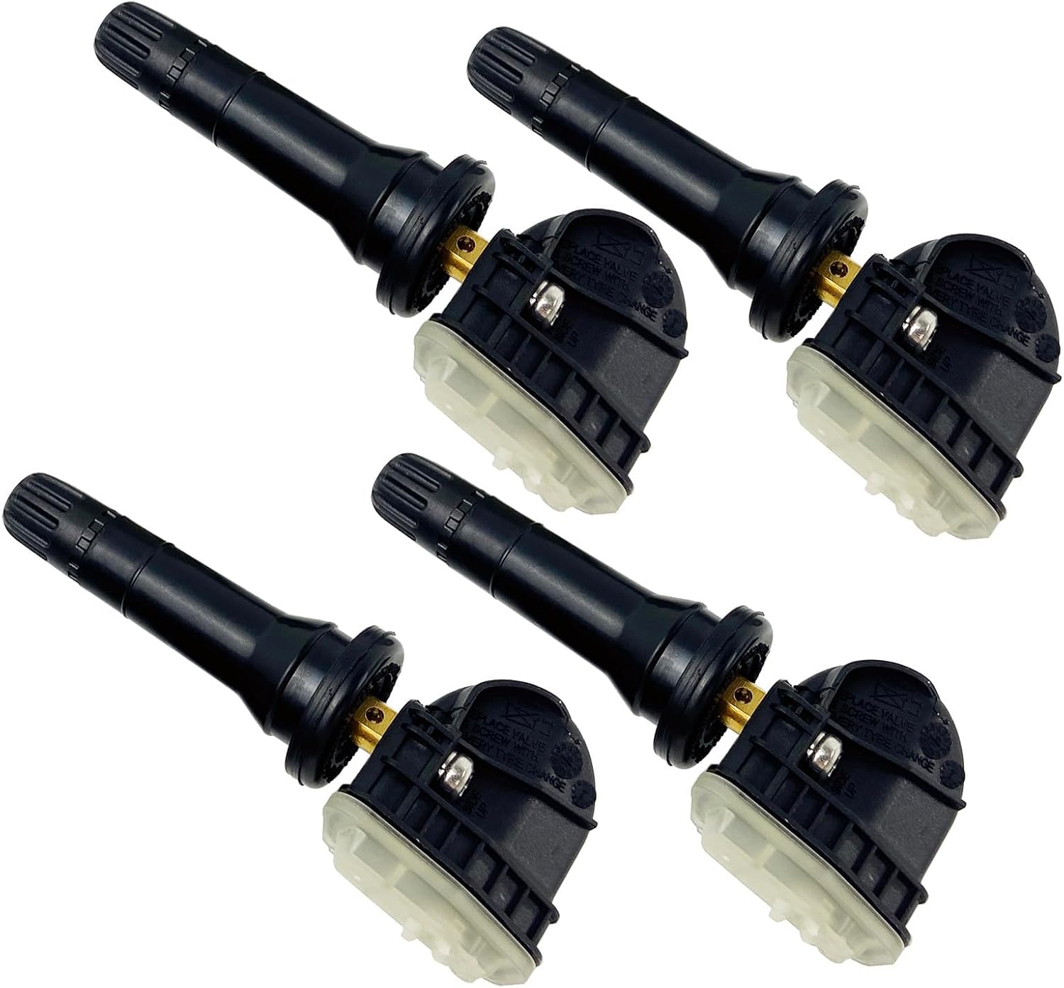 Cheriezing Pre-Programmed Tire Pressure Monitoring System Sensor Compatible with Subaru 2019-2023 Ascent Forester, 2018-2022 Crosstrek Legacy, 2017-2022 Impreza, 2015-2022 Outback 433MHz 4 PCS