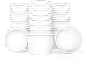 Lakesstory Small Paper Bowls 4oz - A Sweet Solution for Your Frozen Treats