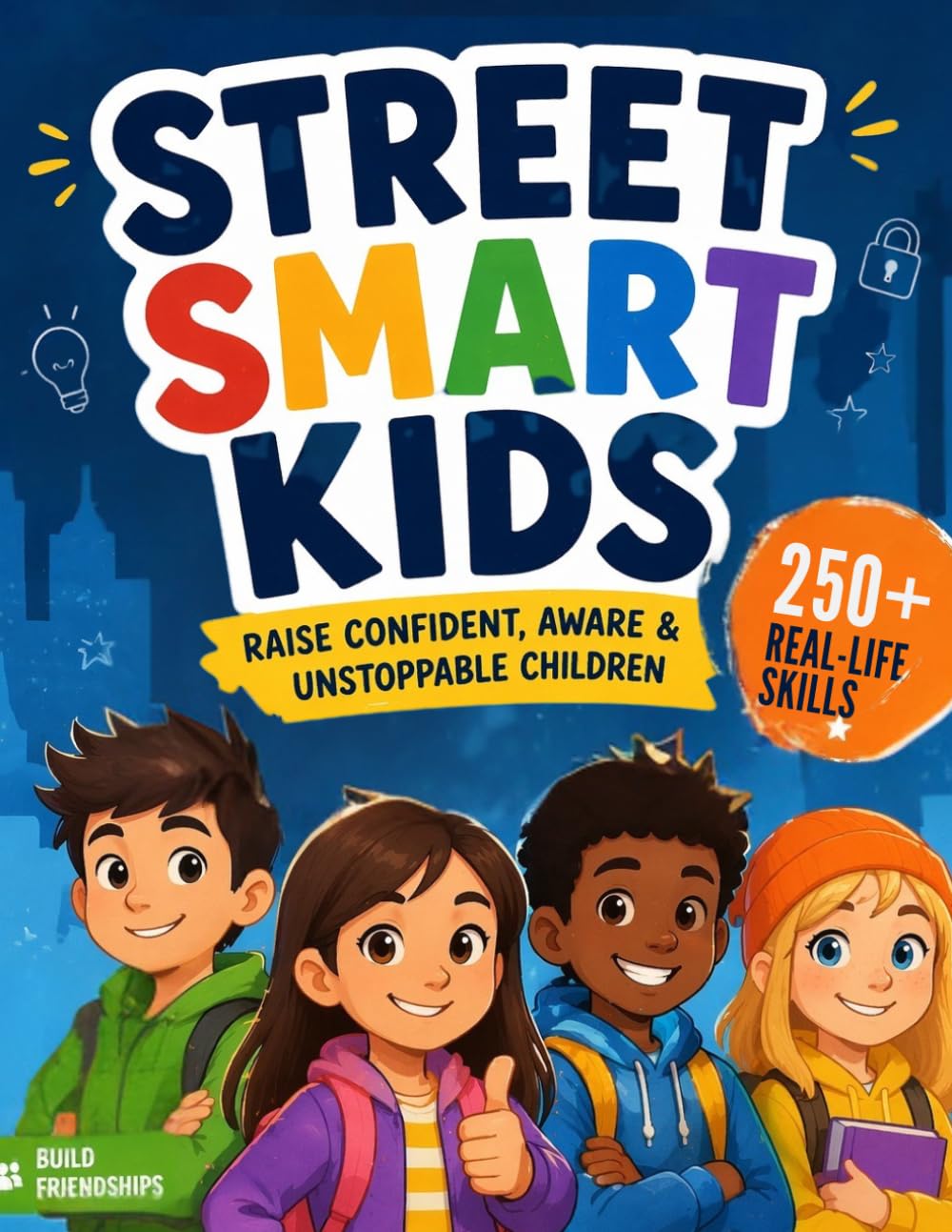 Street Smart Kids: A Parent’s Guide to Raising Confident, Aware, and Unstoppable Children with Real-Life Skills for Safety, Decision-Making, and Everyday Confidence