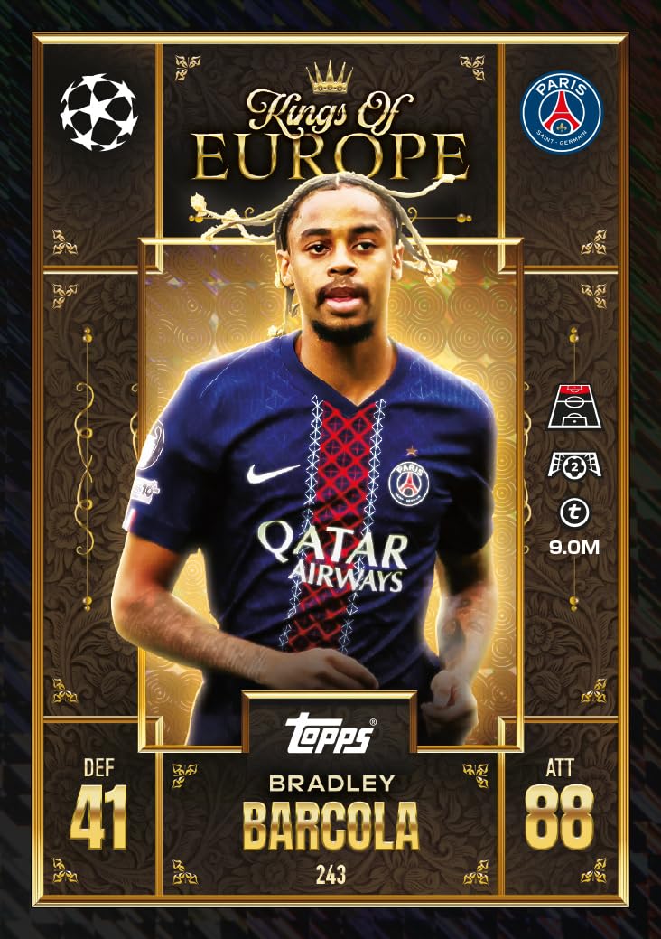 Topps UCC Match Attax Extra 2026 - X Tin - zawiera 64 karty oraz kartę X Greats-LE i dodatkową kartę Electrix-LE.