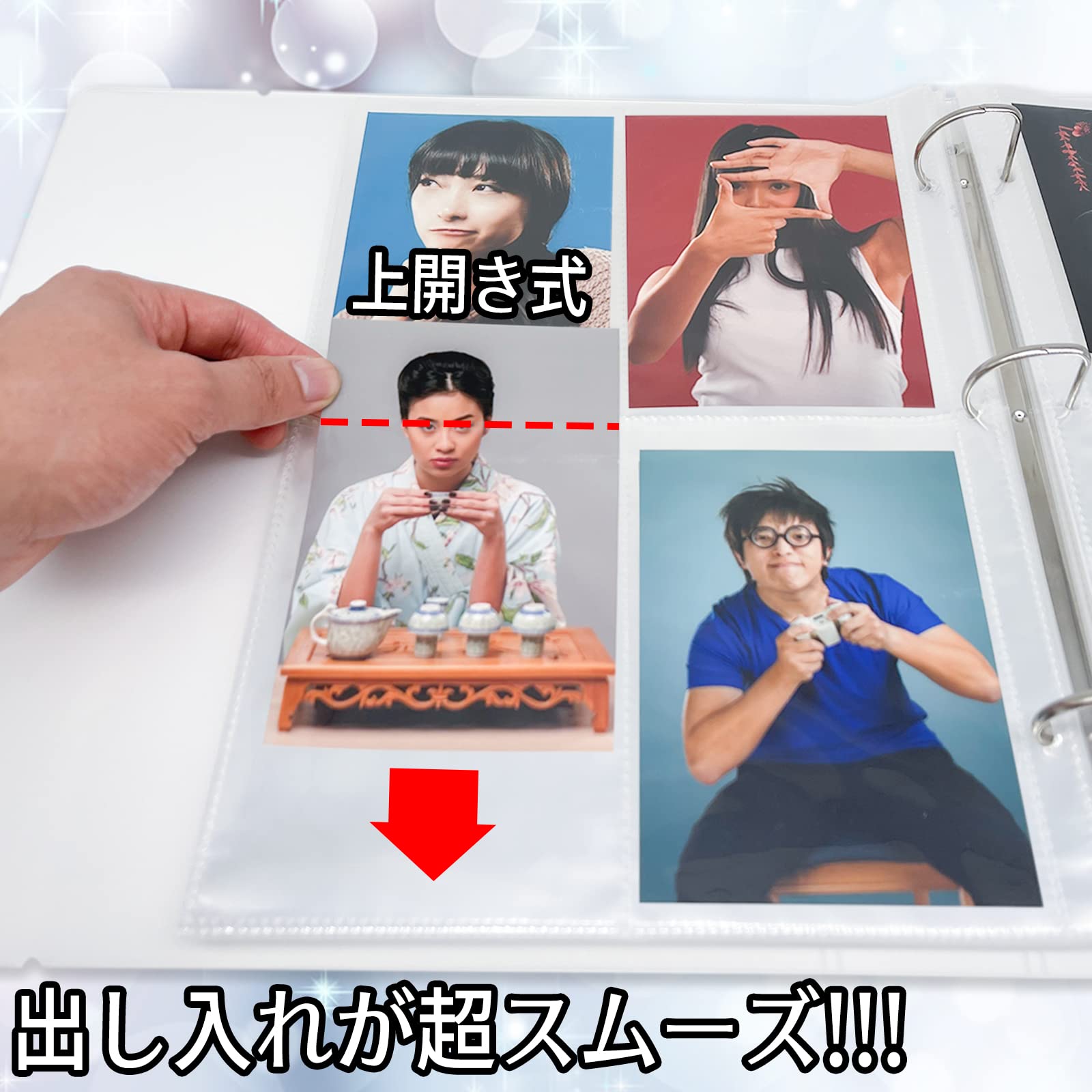 Amazon.co.jp: ポストカード 収納 ファイル ホルダー 専用 – 80ページ