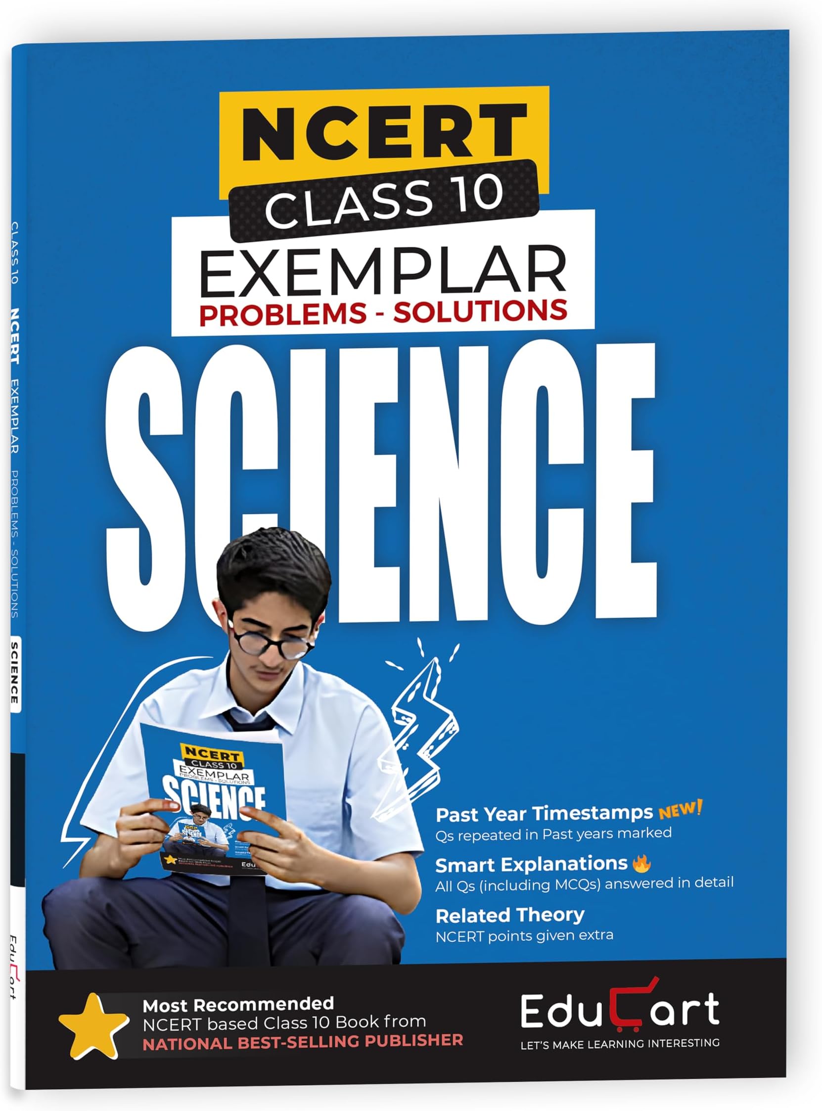 Educart Science Ncert Exemplar (Problems Solutions 2021) for Class 10 Paperback