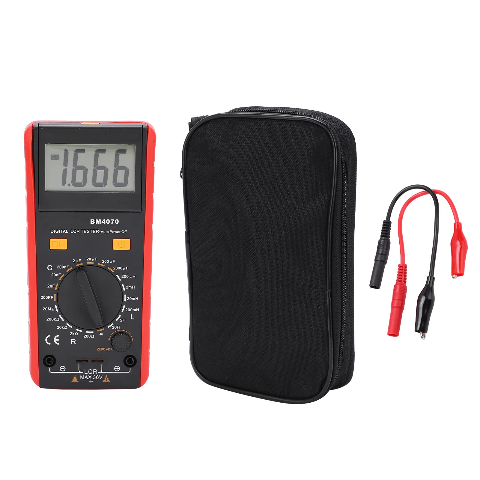 BM4070 Kompaktes LCD-Multimeter – Tragbares Leistungsmessgerät für Industrielle Widerstands- und Stromstärkeprüfungen