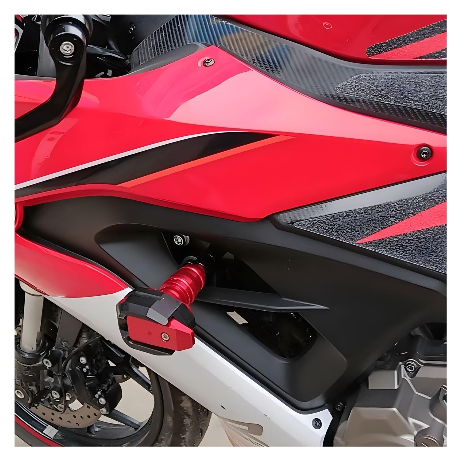 Przednie tylne koło oś widelca suwaki Pasuje do NC750X NC750S NC 750X 750 S NC750 X/S motocykl rama zabezpieczająca przed upadkiem suwak(NC750X Orange)