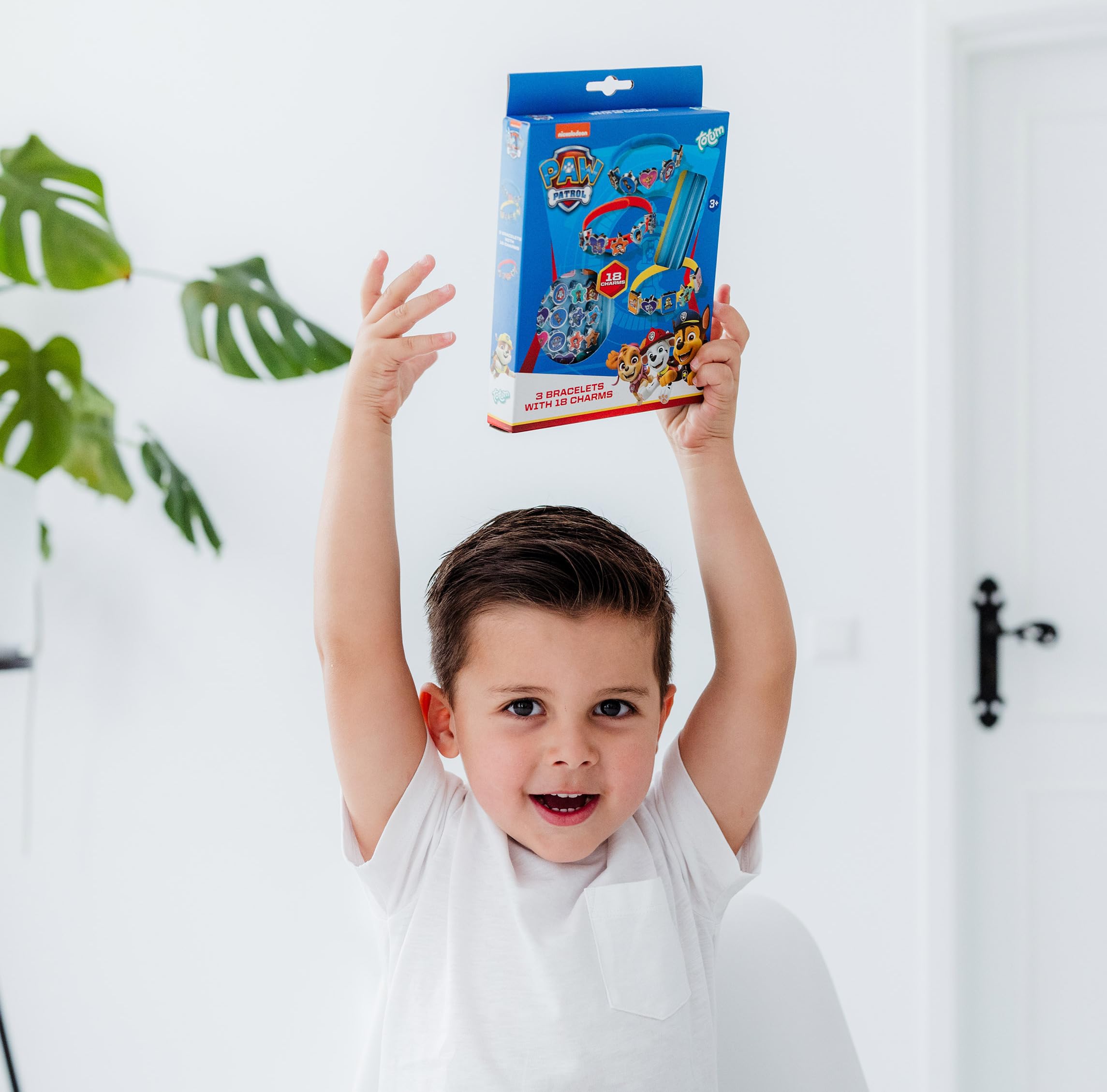 Kit De Pulseras De La Patrulla Canina Con 18 Colgantes | Cintas En Rojo, Amarillo Y Azul Para Crear Joyas | Manualidad Infantil A Partir De 3 Años