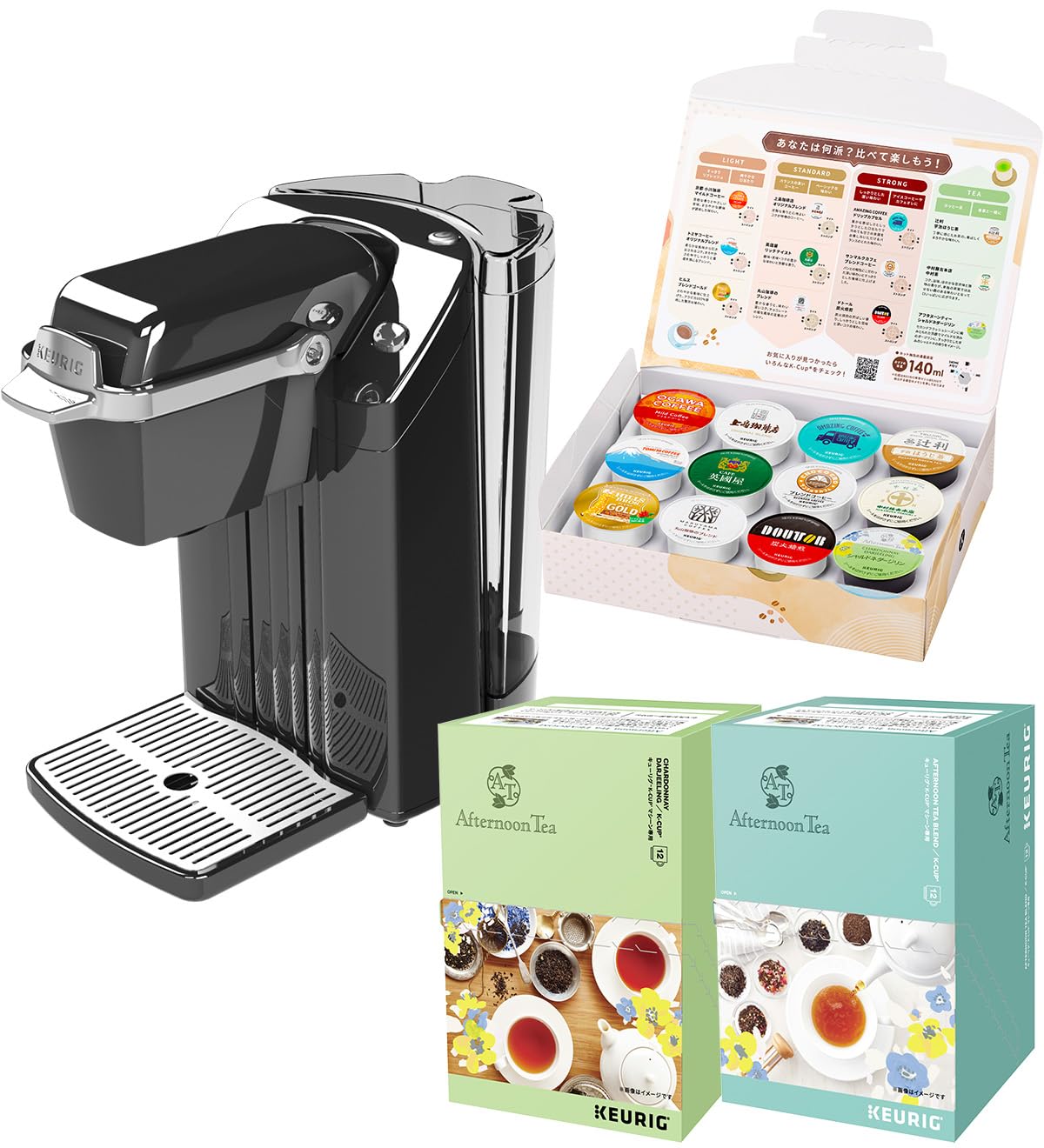 KEURIG BS240 コーヒーメーカー ネオブラック　箱、説明書有り Amazon.co.jp: KEURIG（キューリグ）カプセル式コーヒーメーカー