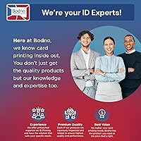 Vista 7 de Magicard Pronto. Impresora de tarjetas de identificación y paquete completo de suministros con software Bodno ID