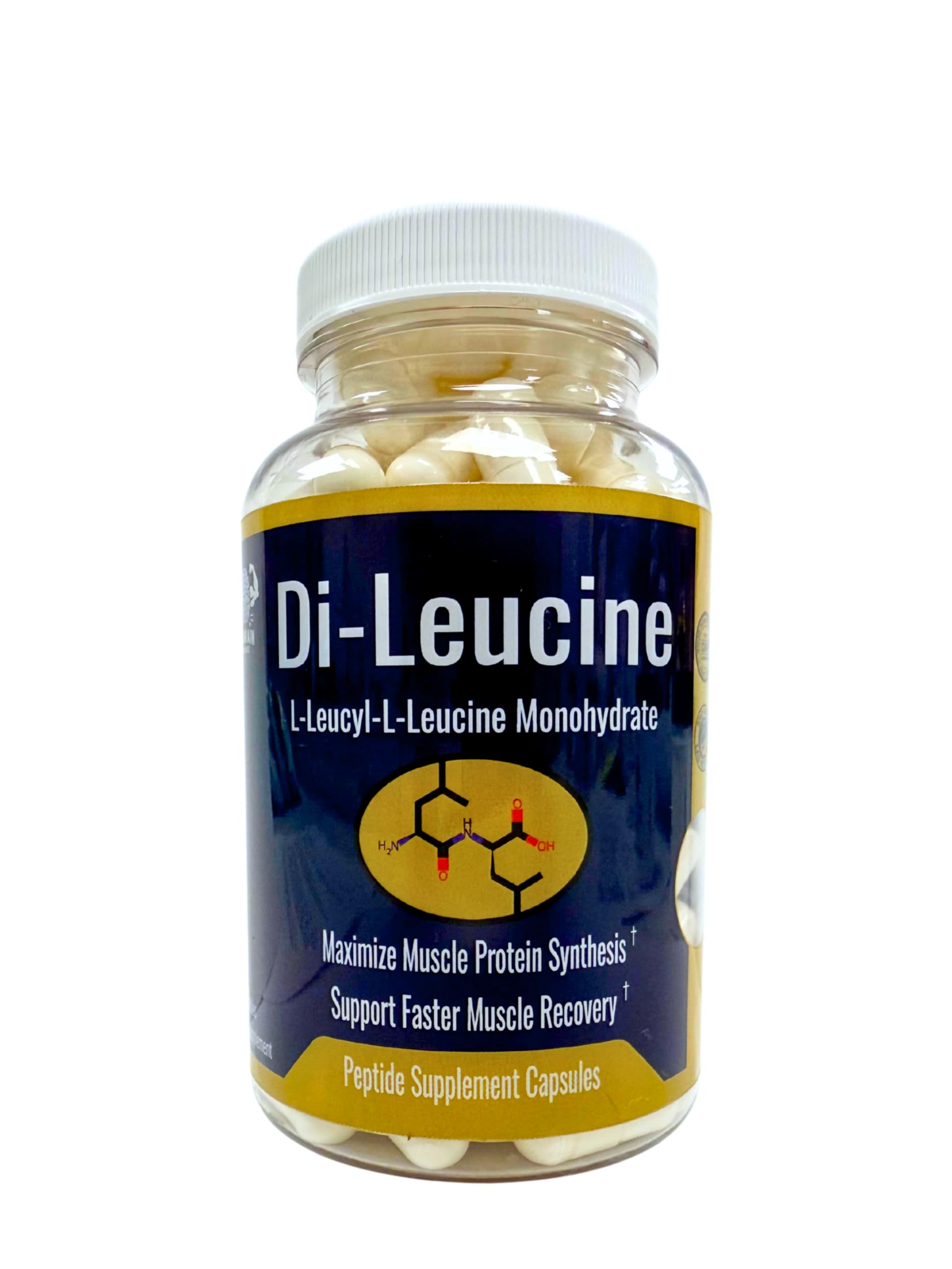 DiLeucine Peptide Supplement Capsules - Supports Muscle Recovery & Synthesis