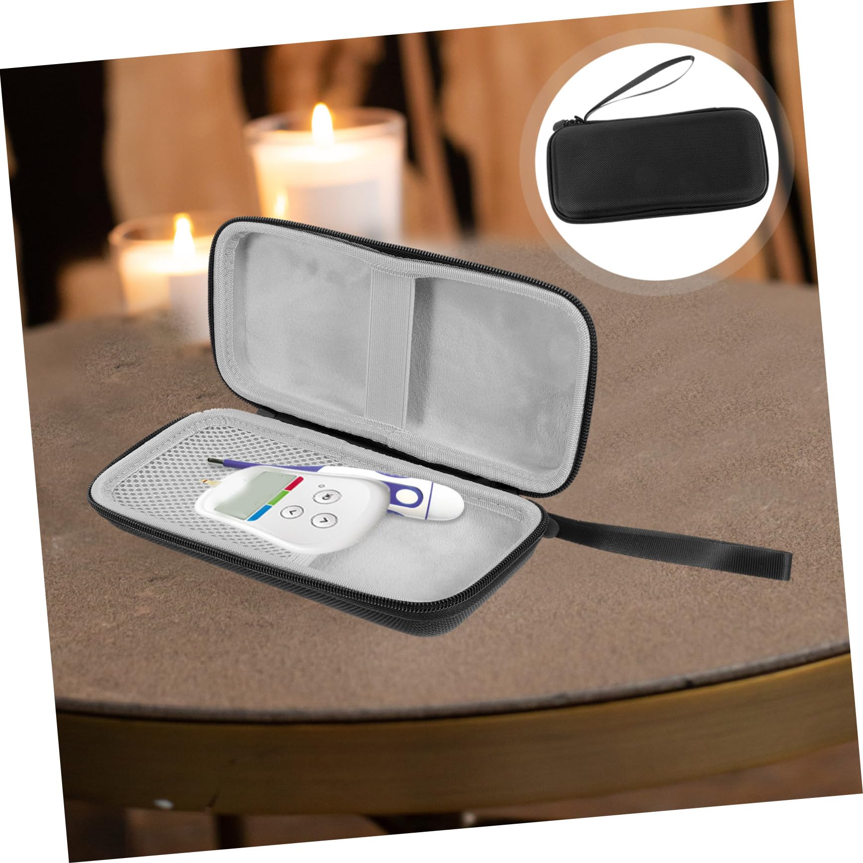 5stücke Organizer Für Blutzuckermessgerät Tragetasche Für Diabetes-zubehör Mit Elastischen Fächern Für Unterwegs Oder Reisen Schützt Und Ordnet Ihre Messgeräte Und