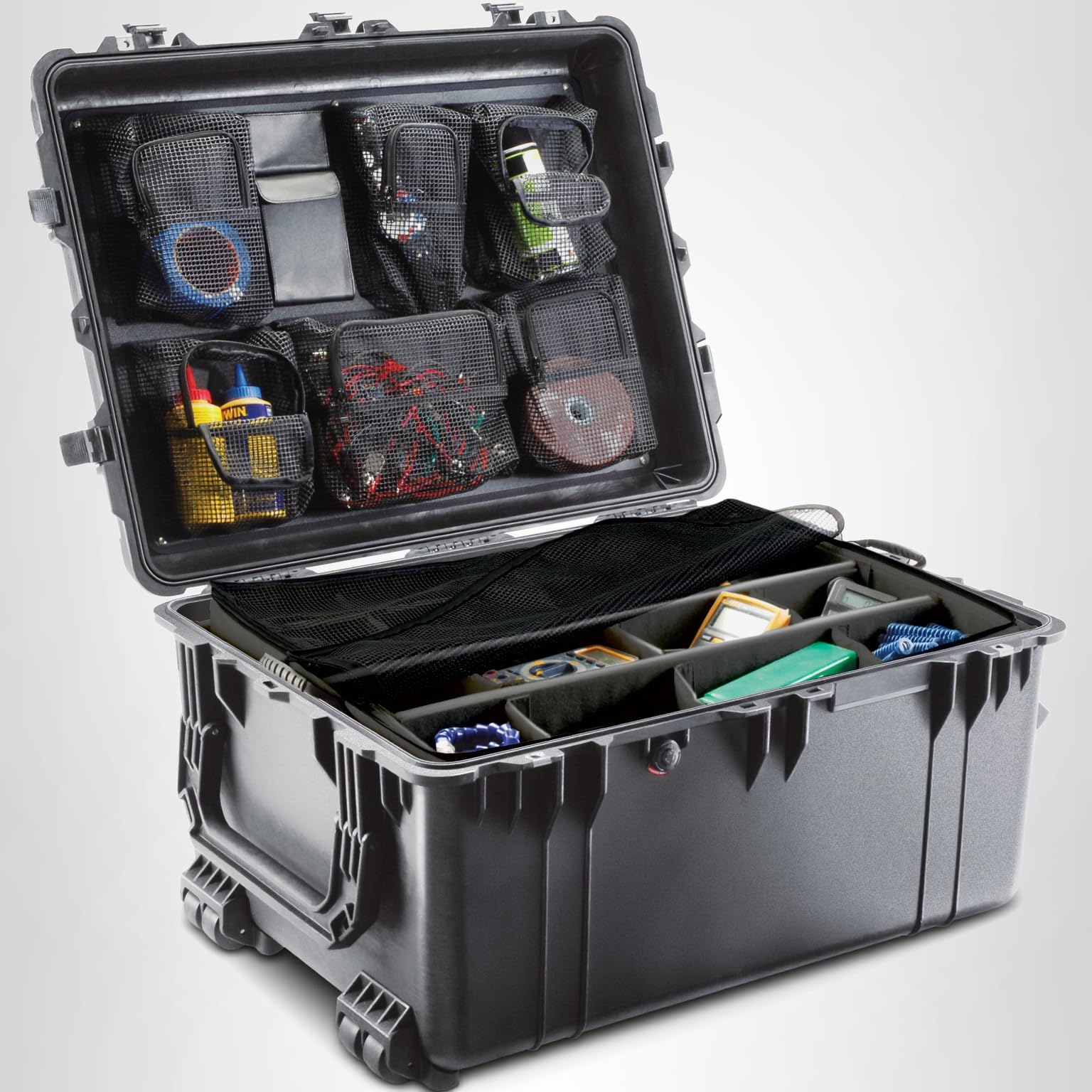 Amazon.com: Pelican 1639 Lid Organizer (Black) : Sports & Outdoors