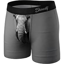 Shinesty Magnum Ball Hammock Boxer Brief 47% Bigger Pouch, Supportive, Breathable, Anti-Chafing Pouch Underwear Men with Fly