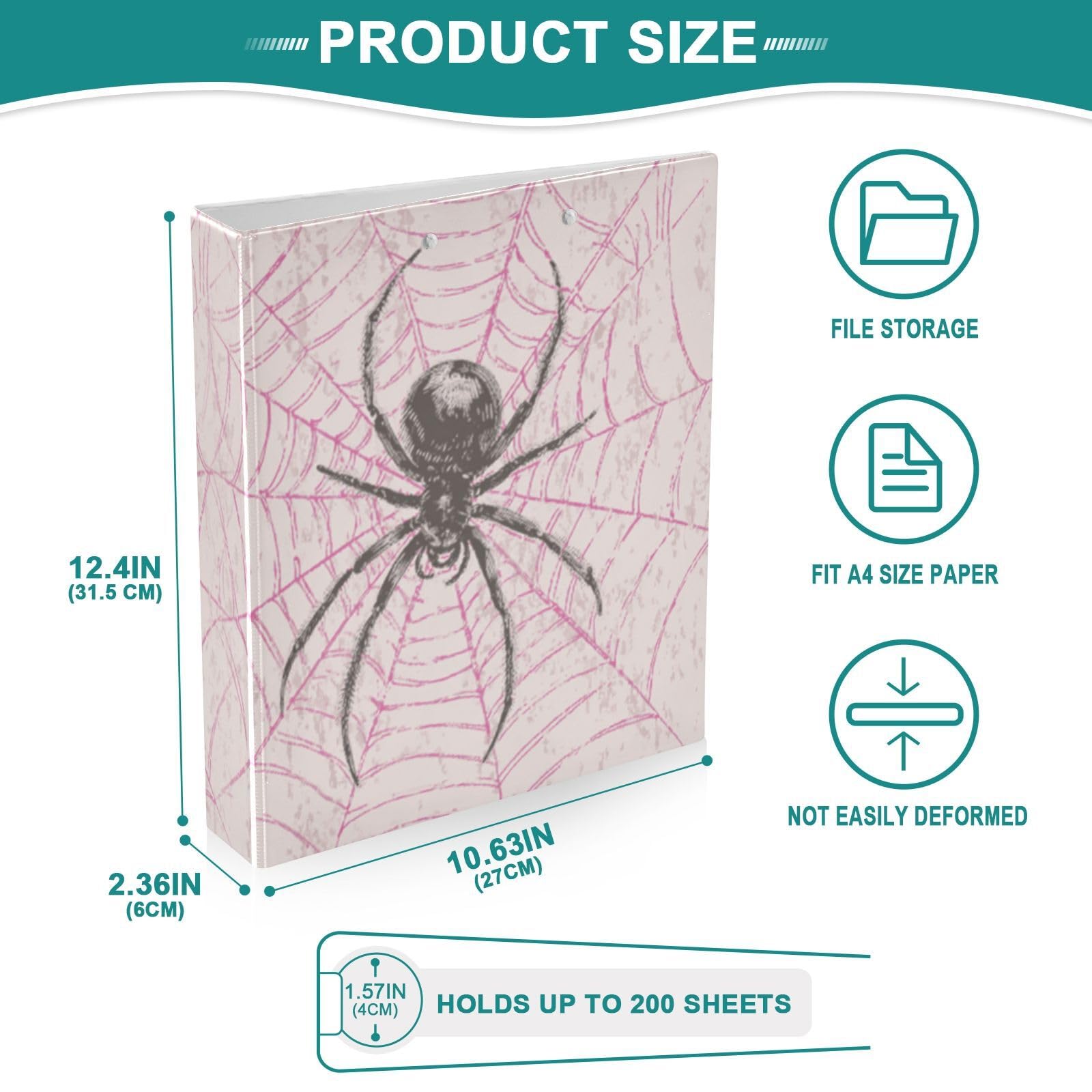 Amazon.com: 3 Ring Binders 1.5 Inch Clear View Three Ring Binders