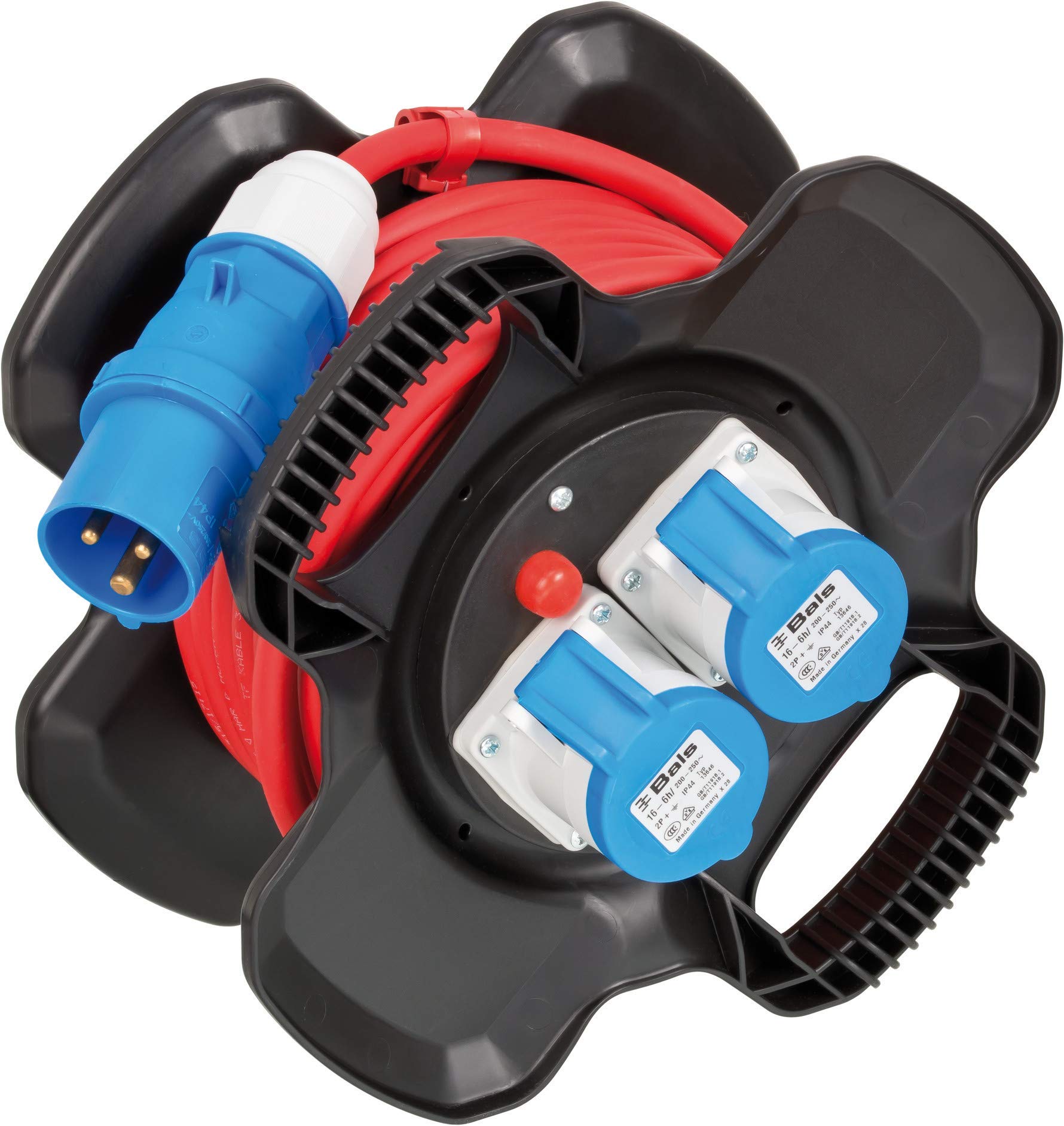 Cable de camping CEE Brennenstuhl X-Gum de 12 metros para autocaravanas en parcelas exteriores