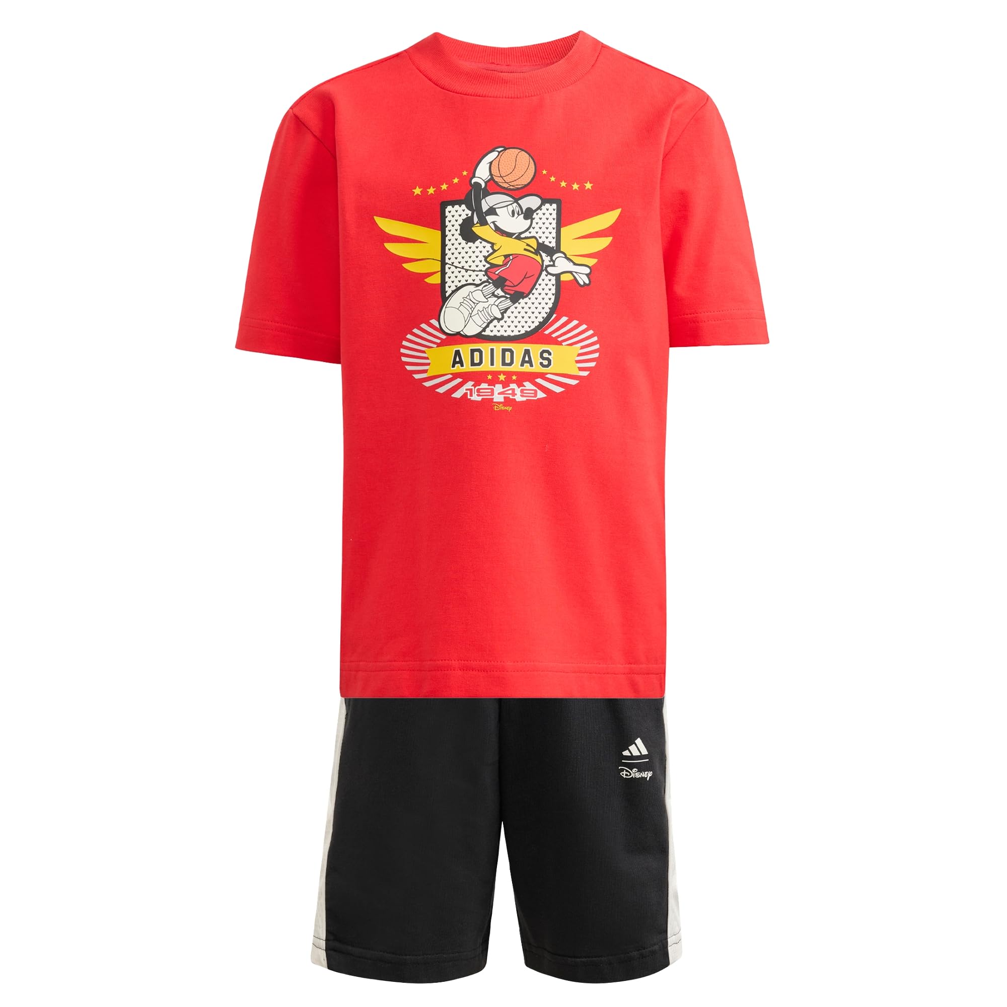 adidas Unisex Kids DISNEY MICKY MAUS T-SHIRT-SET