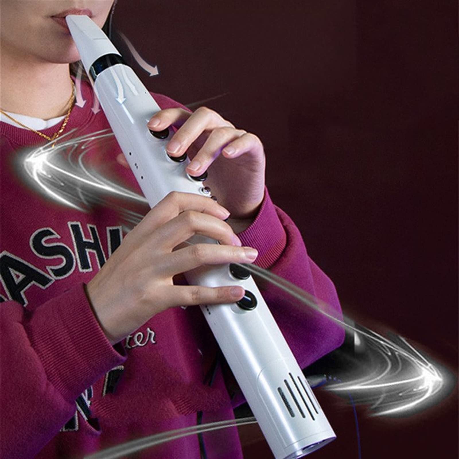 Amazon.co.jp: ALFAAL 電気サックス フルート cucurbit フルート大人の