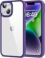Vista 141 de HOOMIL Funda para iPhone 7 Plus/iPhone 8 Plus de 5.5 pulgadas, no amarillea, protección contra caídas, cubierta trasera dura transparente