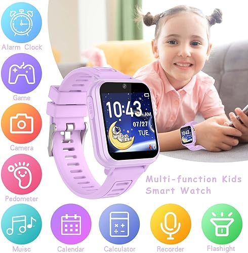 Miniatura 2 de Reloj inteligente para niños, historia de audio, mascota interactiva, seguimiento de hábitos, tarjeta de letra, tarjeta de sentido común, reloj para