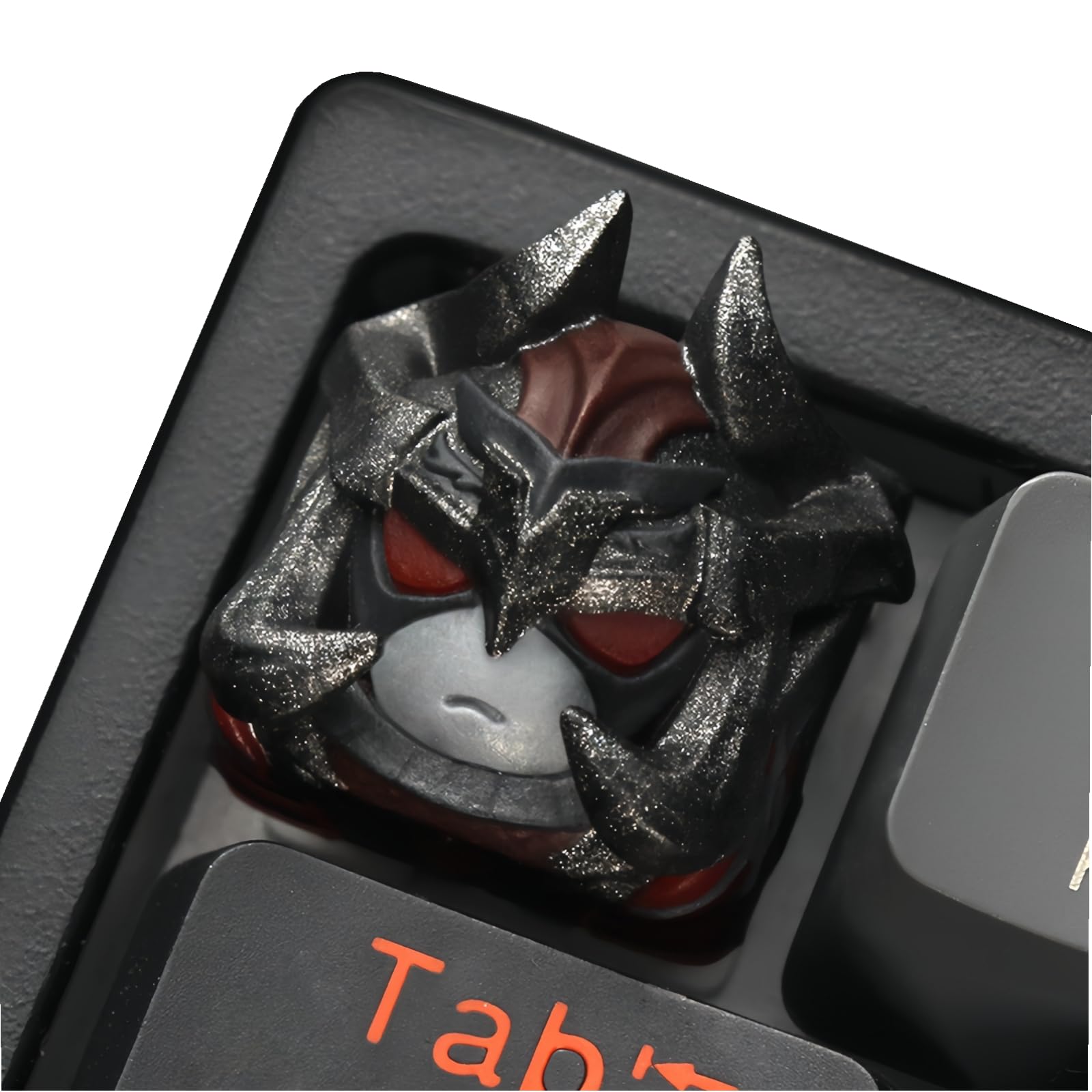 Artisan Keycaps - A_Q Eyes Shine Through Keycaps Resin Keycaps Custom Keycaps Escape Handmade Keycap for Mechanical Keyboard Keycap