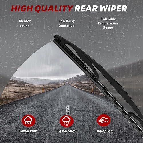 Vista 281 de OTUAYAUTO Brazo de limpiaparabrisas trasero - Reemplazo para Chevrolet Chevy Tahoe, Suburban, Cadillac Escalade & ESV, GMC Yukon & XL 2015-2020 OEM