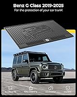 Vista 131 de 3W Alfombrillas de suelo aptas para Benz E-Class 2017-2023 TPE para todo tipo de clima, ajuste personalizado para E300, E320, E400, E350, E63, E550