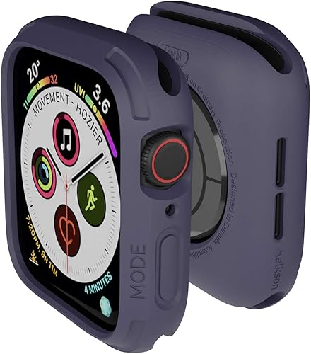 Miniatura 46 de elkson Compatible con Apple Watch 46mm Carcasa Bumper, Quattro Series Carcasa Resistente para Apple Watch y iWatch Series 11 10, Funda Protectora