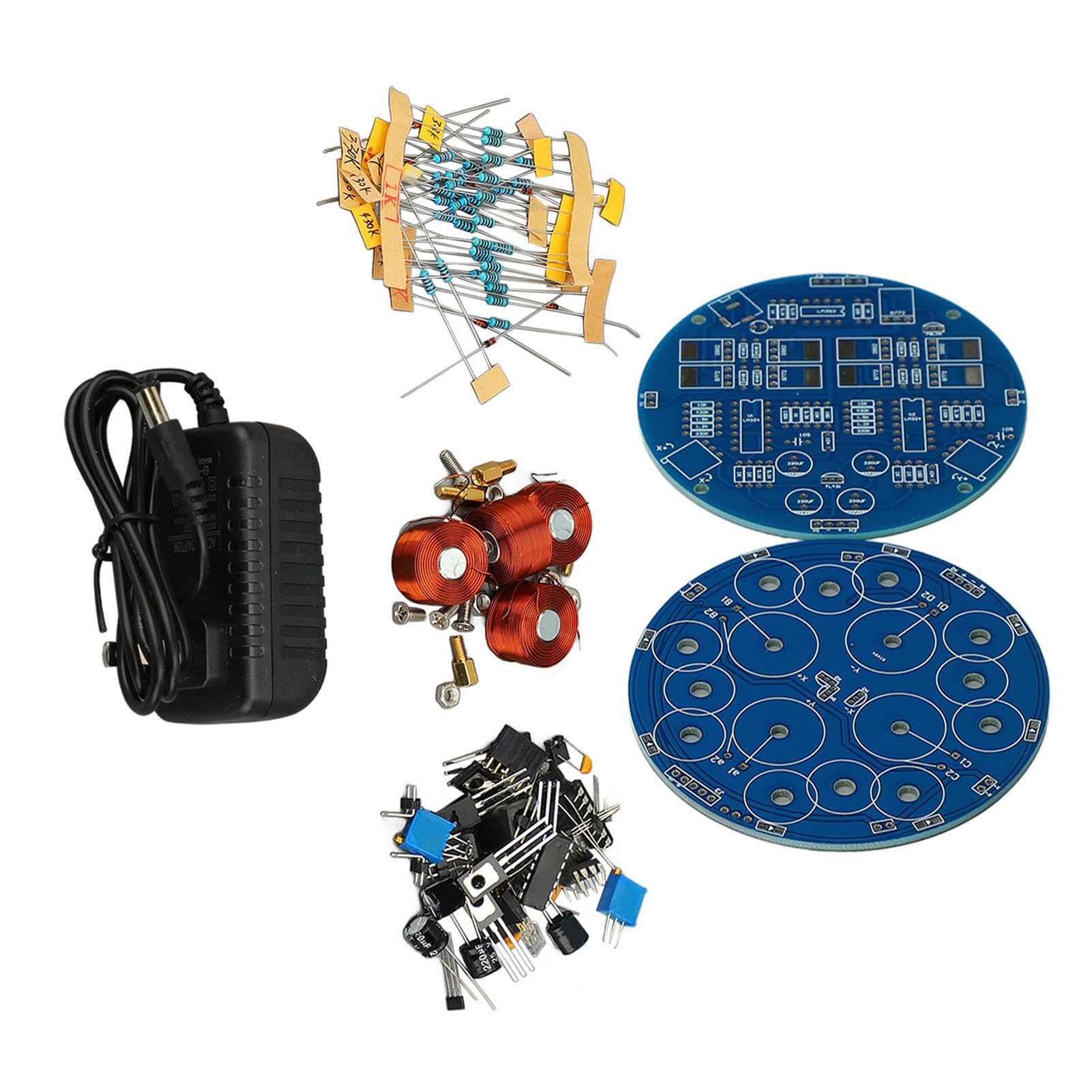 Kit de módulo de levitación magnética, núcleo de máquina de levitación de alta estabilidad con kit de soldadura para laboratorio escolar en casa