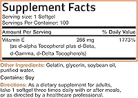 Vista 7 de Compuestos Bronson con vitamina E natural 400 I.U. (D-Alpha Tocoferol), 1