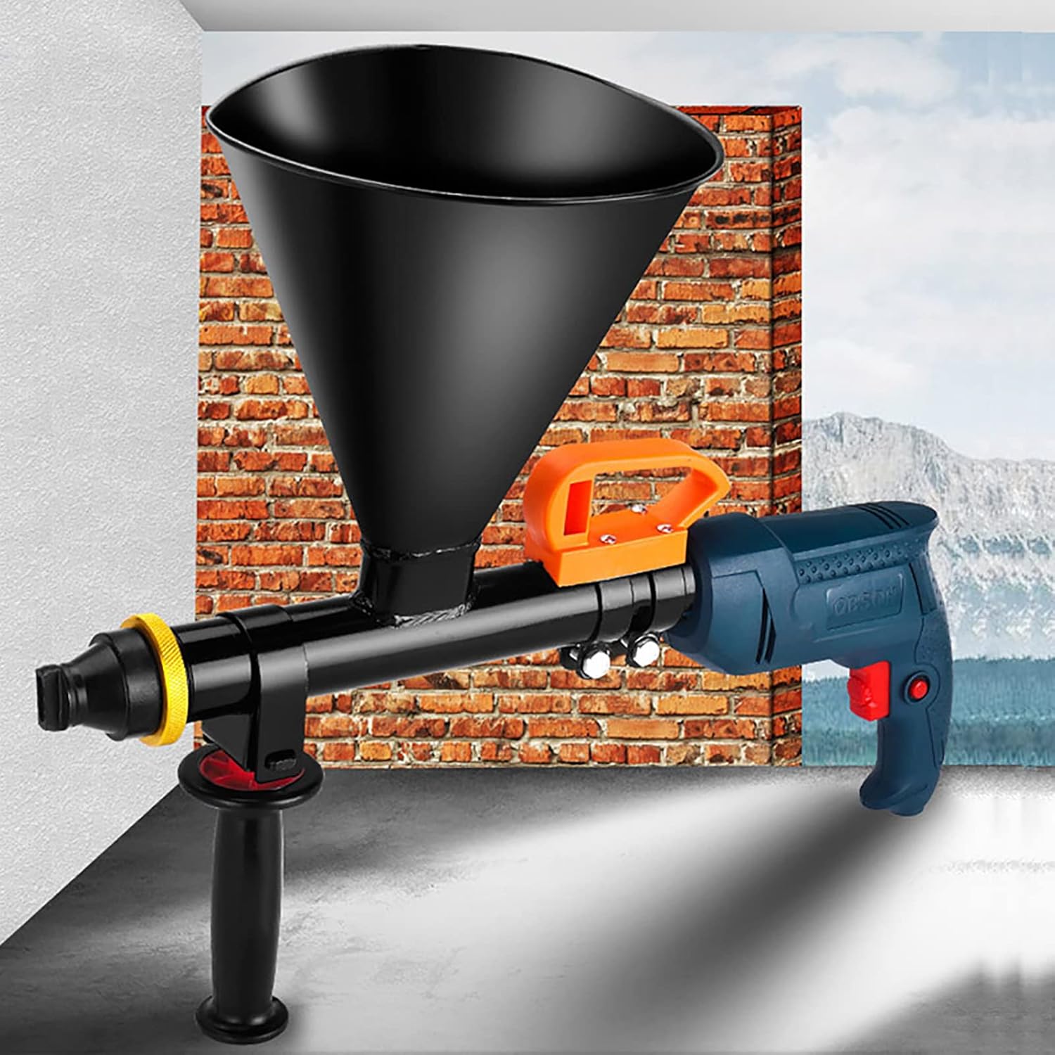Electric Mortar Grout Gun, Portable Cement Caulking Gun