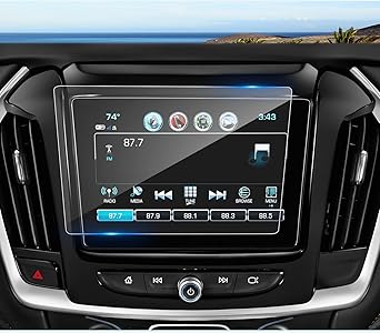 2018-2023 Traverse Screen Protector for Chevrolet Traverse LT Leather/RS/Premier/High Country 8-inch Touchscreen, 9H Tempered Glass 2021 2022 2023 Chevy Traverse Accessories HD Transparent 8"