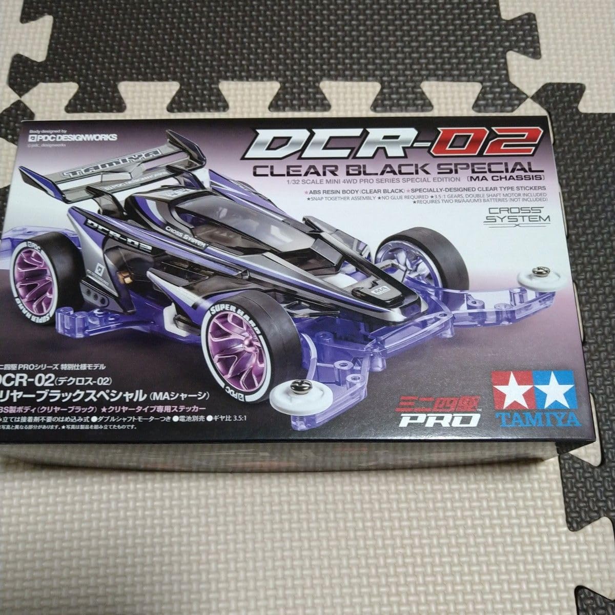 ミニ四駆 DCR-02 デクロス-02 クリヤーブラックスペシャル DCR-02