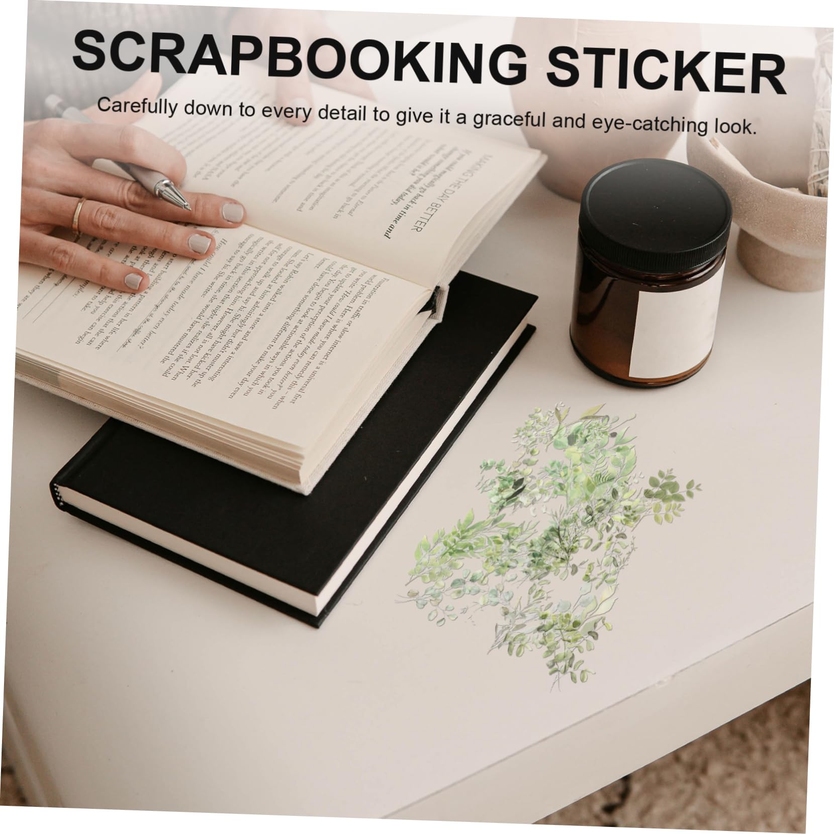 LALAFINA 18packungen Delicate Sticker Für Scrapbooking Selbstklebende Dekorationen Bunte Aufkleber Für Projekte Journaling Und Bastelarbeiten Vielfältige Motive Farben Für Kreative