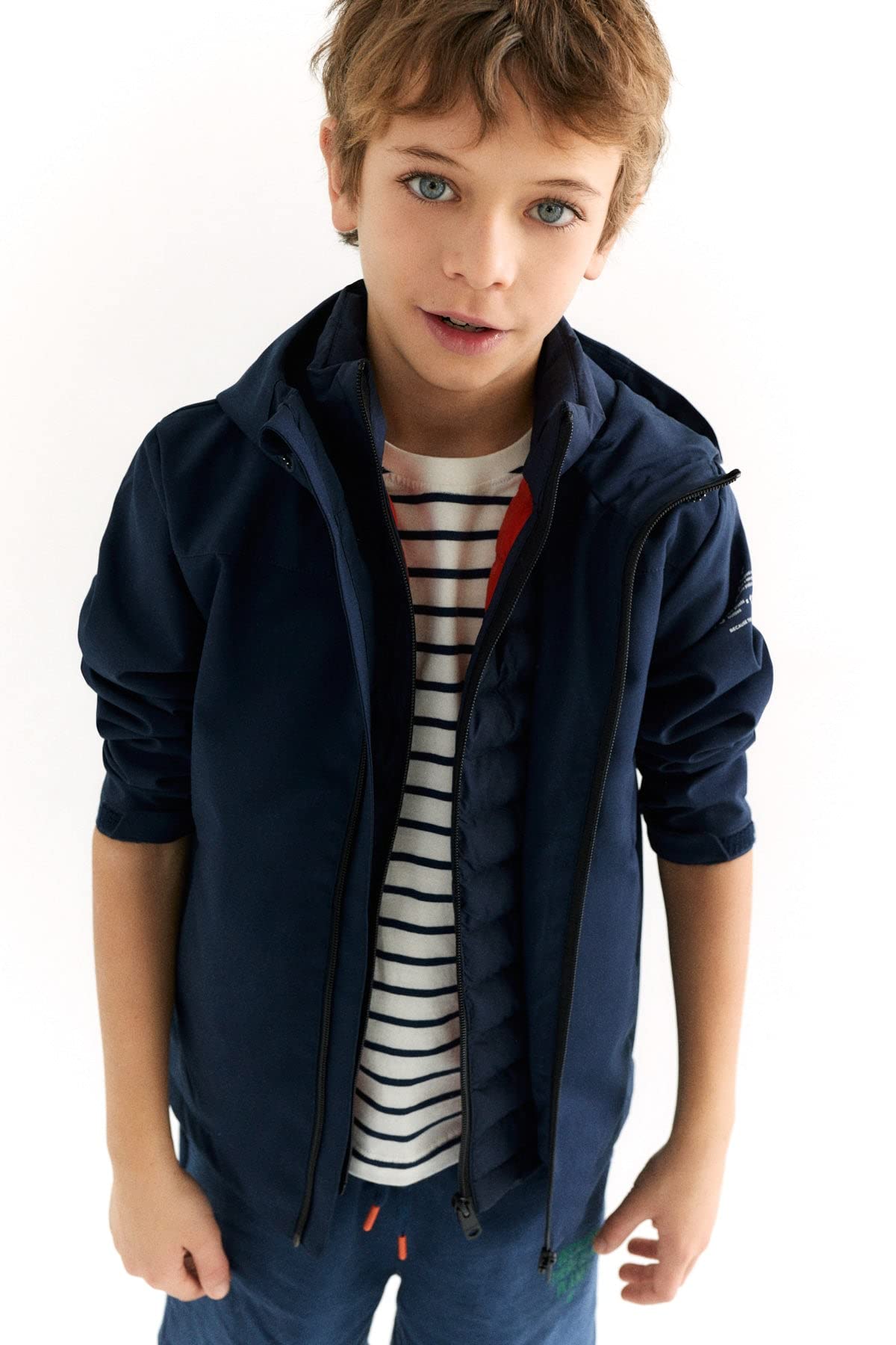 ECOALF, Cazadora Niño Kalimalf, de Poliéster Reciclado, Tejido Reciclado, Impermeable, Cómoda y Ligera, Chaqueta Niño