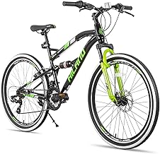 Hiland 26 Inch Mountain Bike,Full-Suspension 21 Speeds...