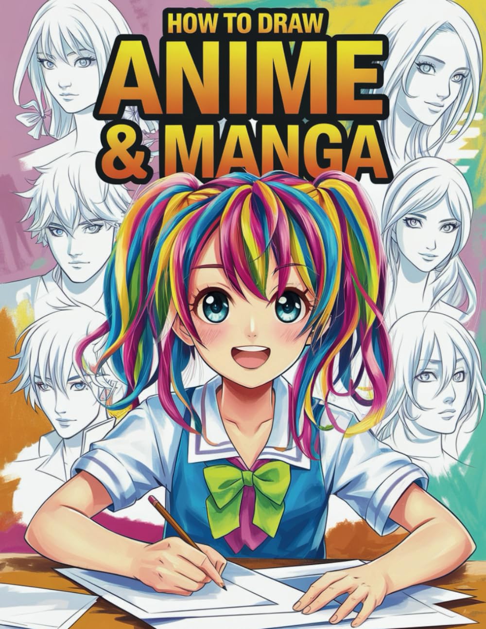 How to Draw Anime & Manga: Easy Techniques for Anime Fans: Step-by-Step Guide for Beginners From Sketch to Finished Character