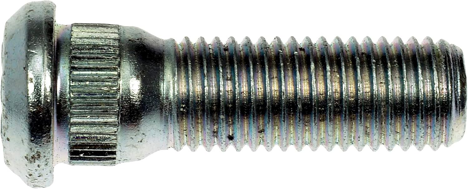 Dorman 610-659 M12-1.50 Serrated Wheel Stud - 14.22 mm Knurl, 45.54 mm Length Compatible with Select Toyota Models, 10 Pack (Made in USA)