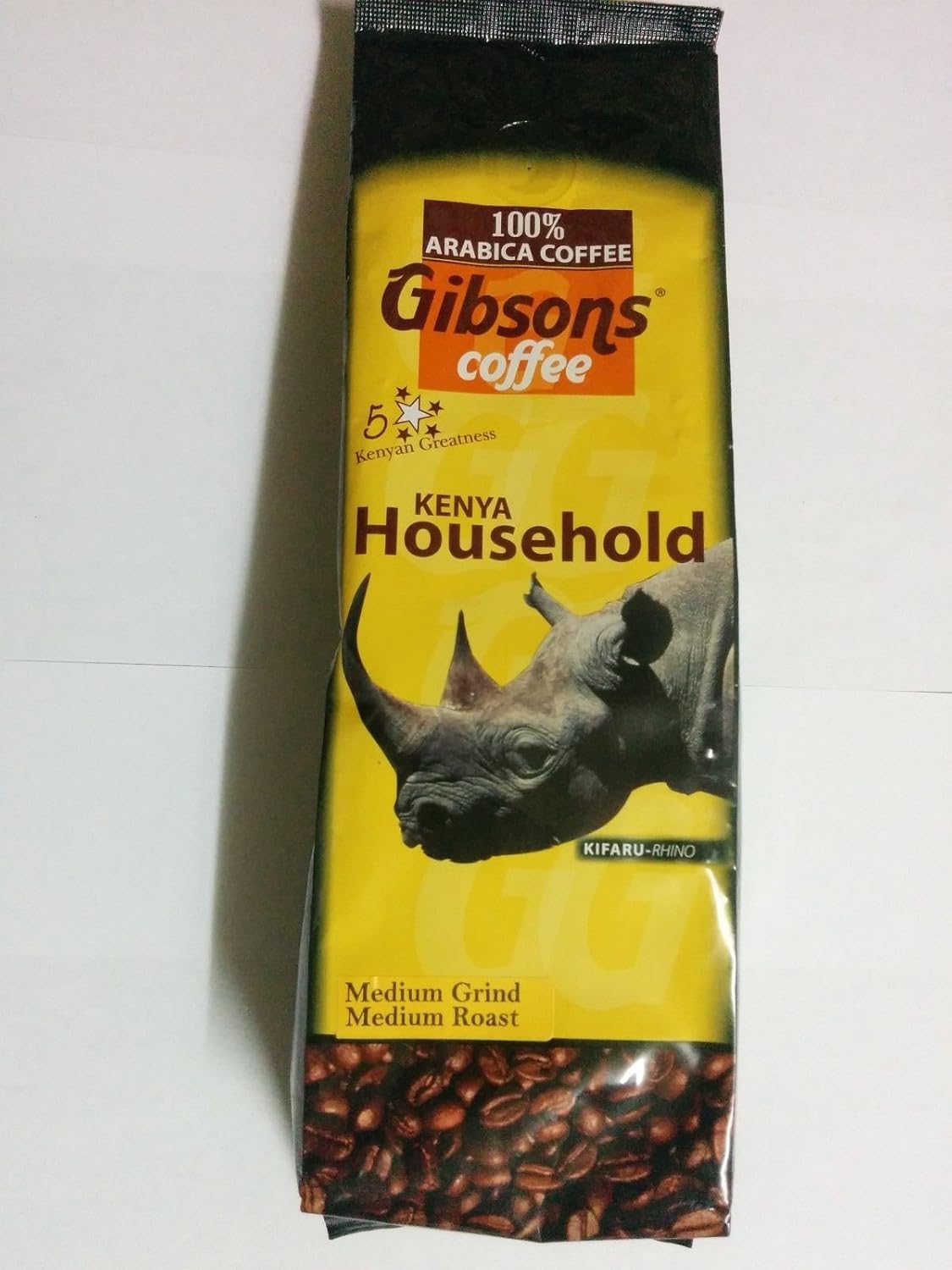 Kenyan Gibsons 100 Arabica Household Coffee Medium Grind