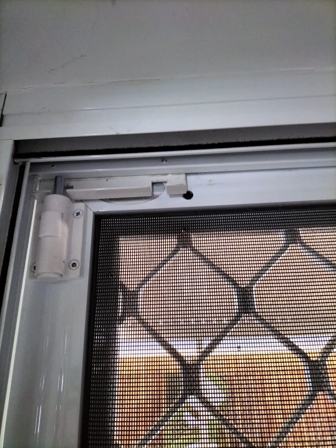 Patio Sliding Door Security Foot Lock Kick Lock, Fits on Top Rail