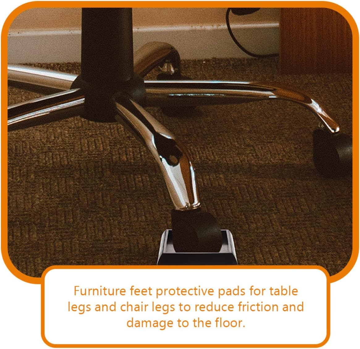 10pcs Plastic Furniture Cups Chair Wheel Stoppers Multi-Function Professional Couch Stoppers Wear-Resistant Furniture Pads for Home Accessories