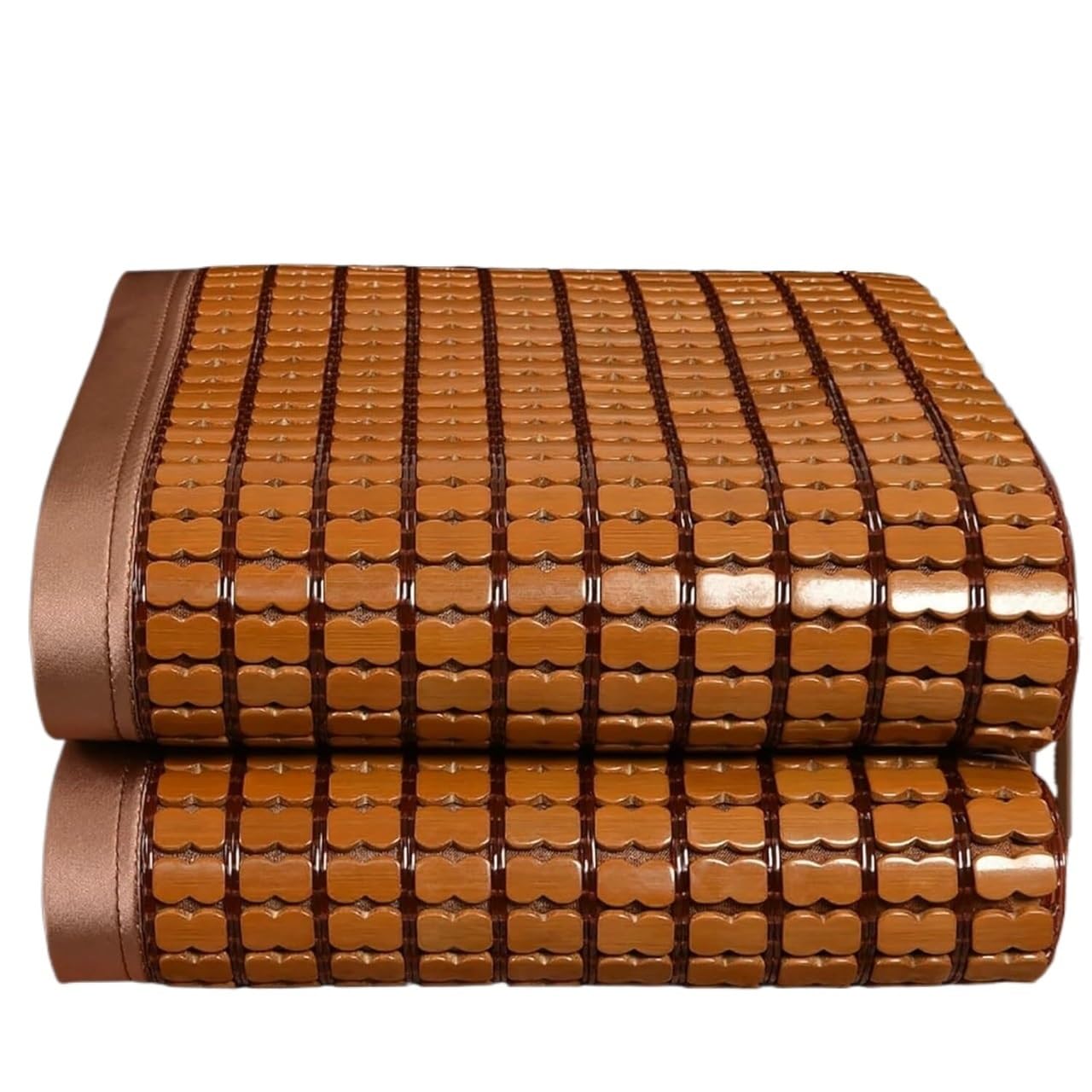 Bamboo Sleeping Mat, Summer Bamboo Cooling Pad Bed Mat Foldable Breathable Multiple Sizes(180 * 200cm)