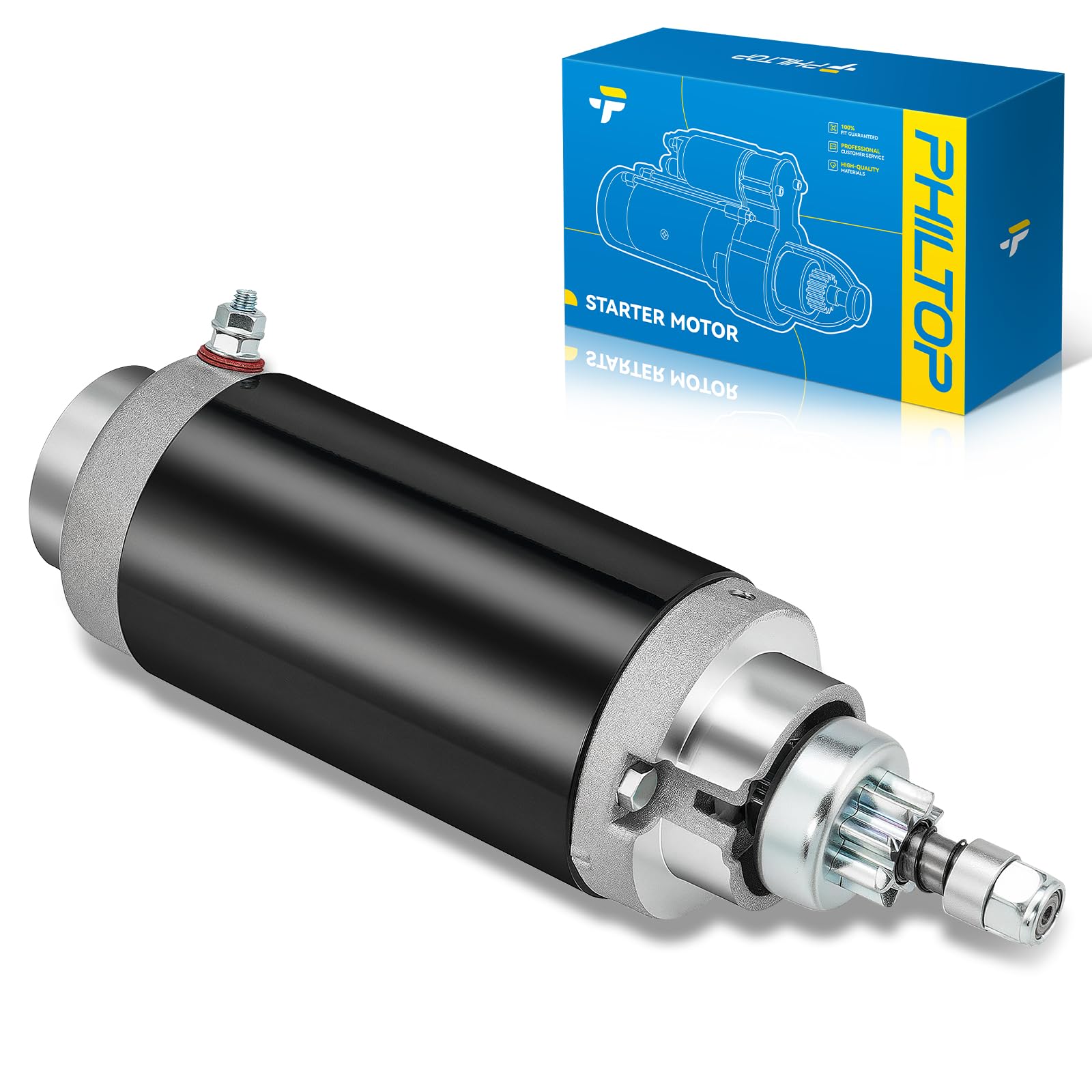 PHILTOP 5736N New Starter Compatible with Mariner 100ELPTO, 100ELXLPTO