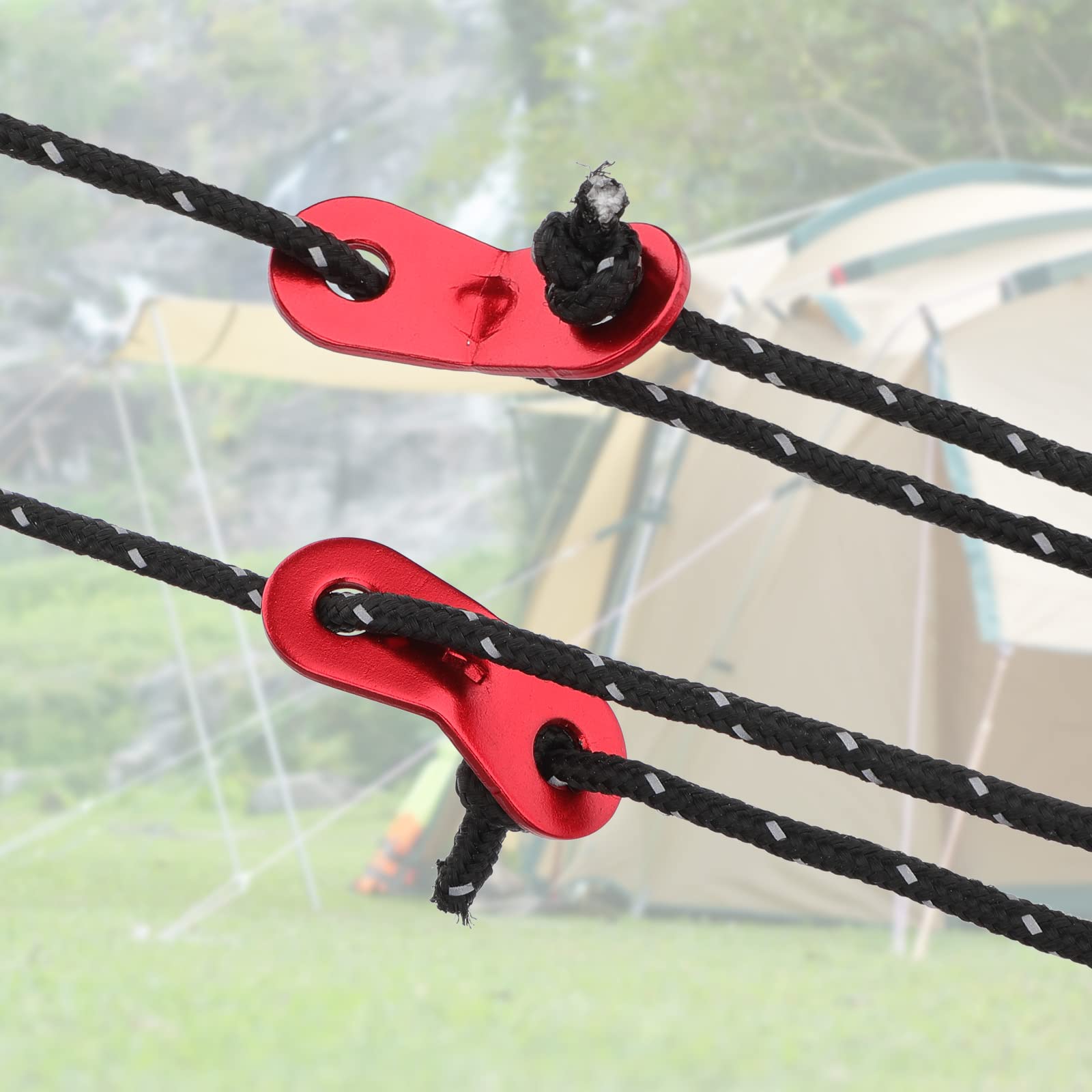 Corde Réfléchissante 5 Mm X 50 M - Pour Auvent, Tente, Camping, Coupe-vent, Fixation Extérieure