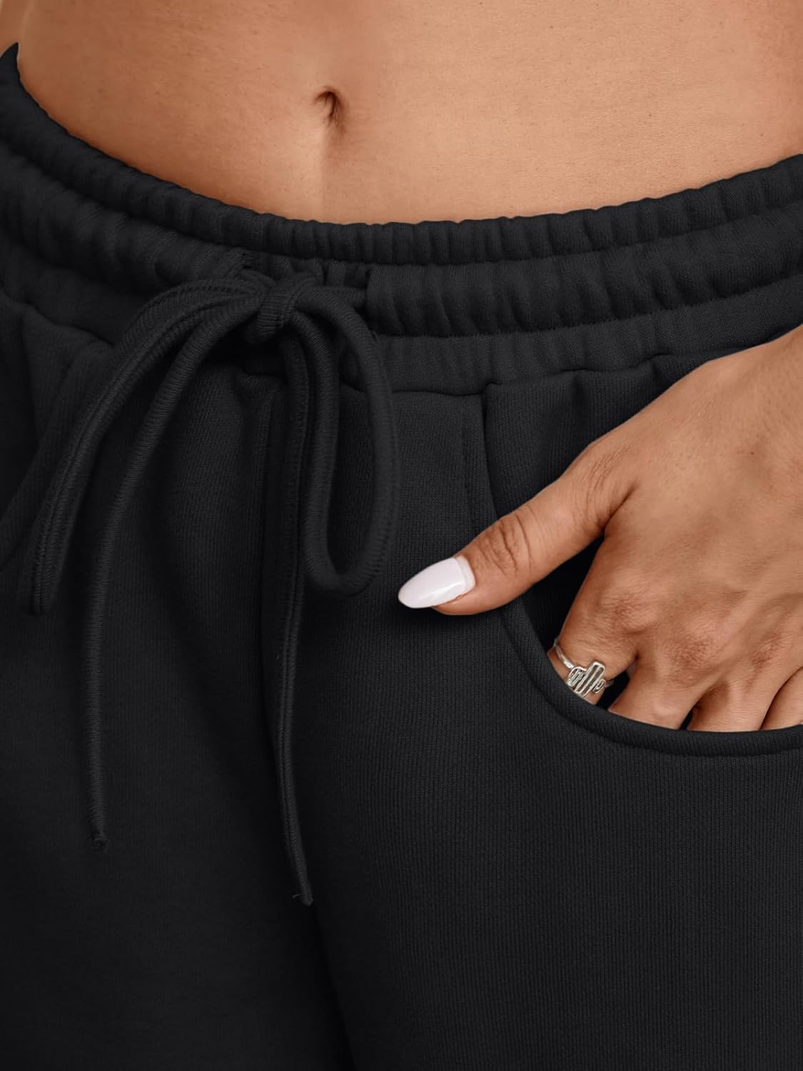 Trendy Queen Barrel Sweatpants Womens Wide Leg Pants Baggy Palazzo Lounge Comfy Flowy Pants Teen Girls Fall Clothes Outfits - Image 6