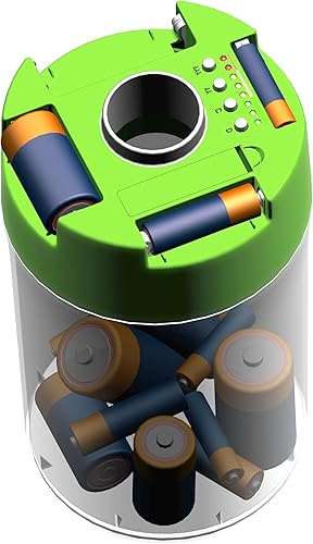 Miniatura 8 de Prueba, almacena y recicla baterías AA, AAA, C, D